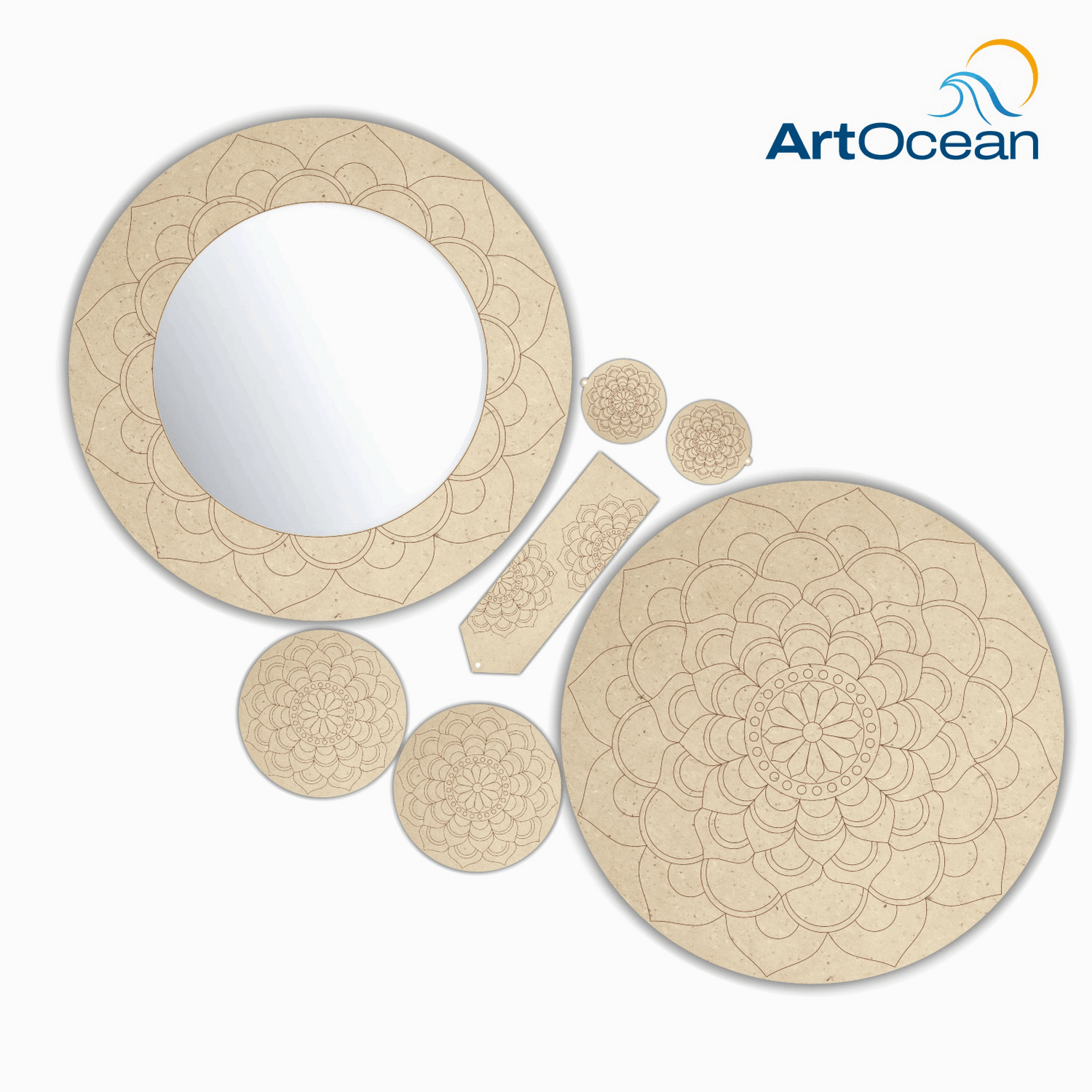 Combo Mandala Painting Kit