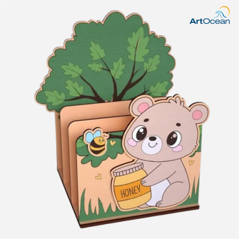 Desk Organizer Painting Kit
