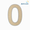 0 to 9 MDF Number Cut-Outs