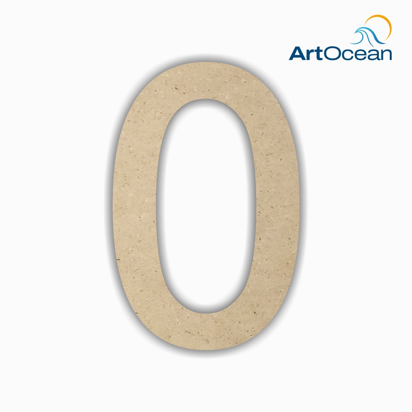 0 to 9 MDF Number Cut-Outs