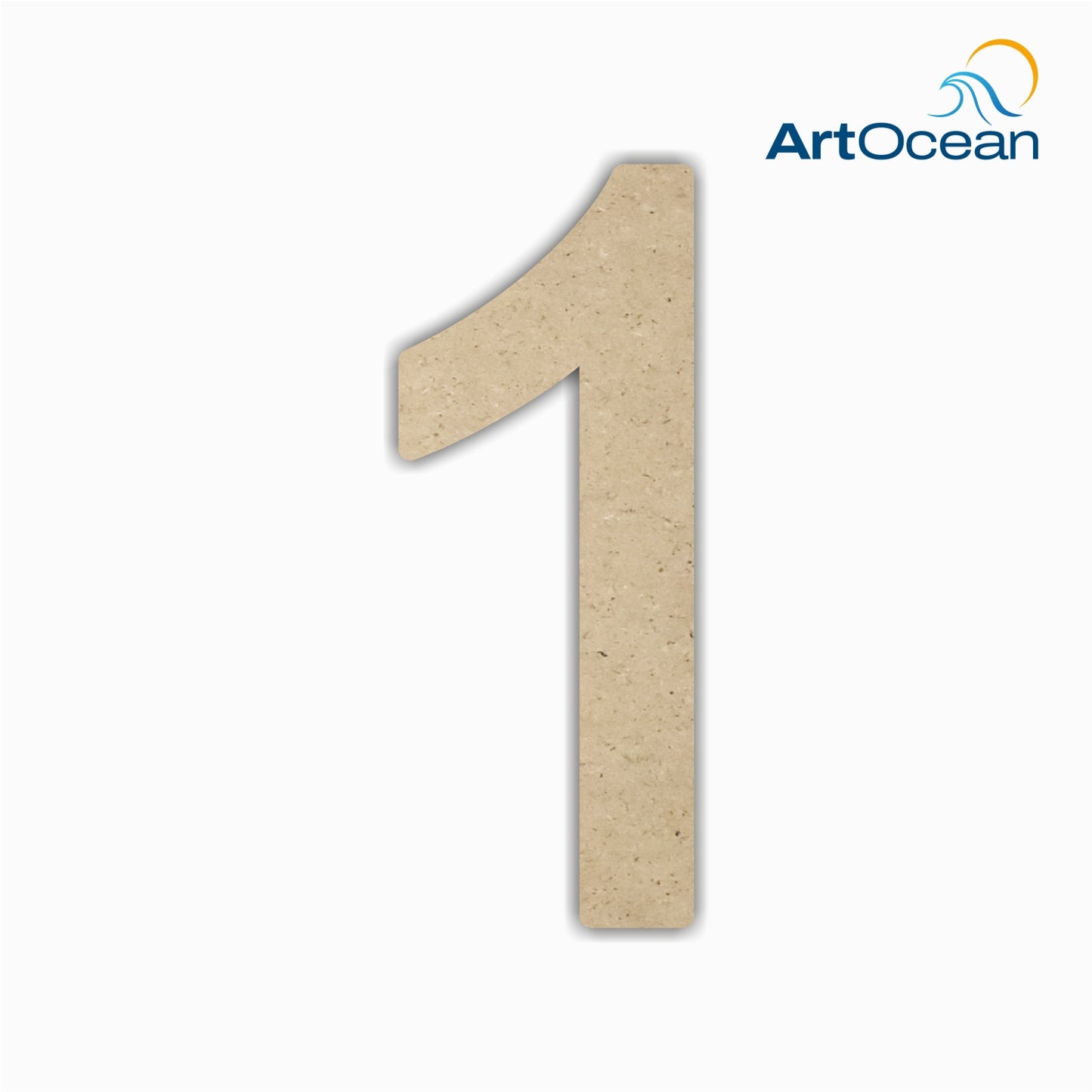 0 to 9 MDF Number Cut-Outs