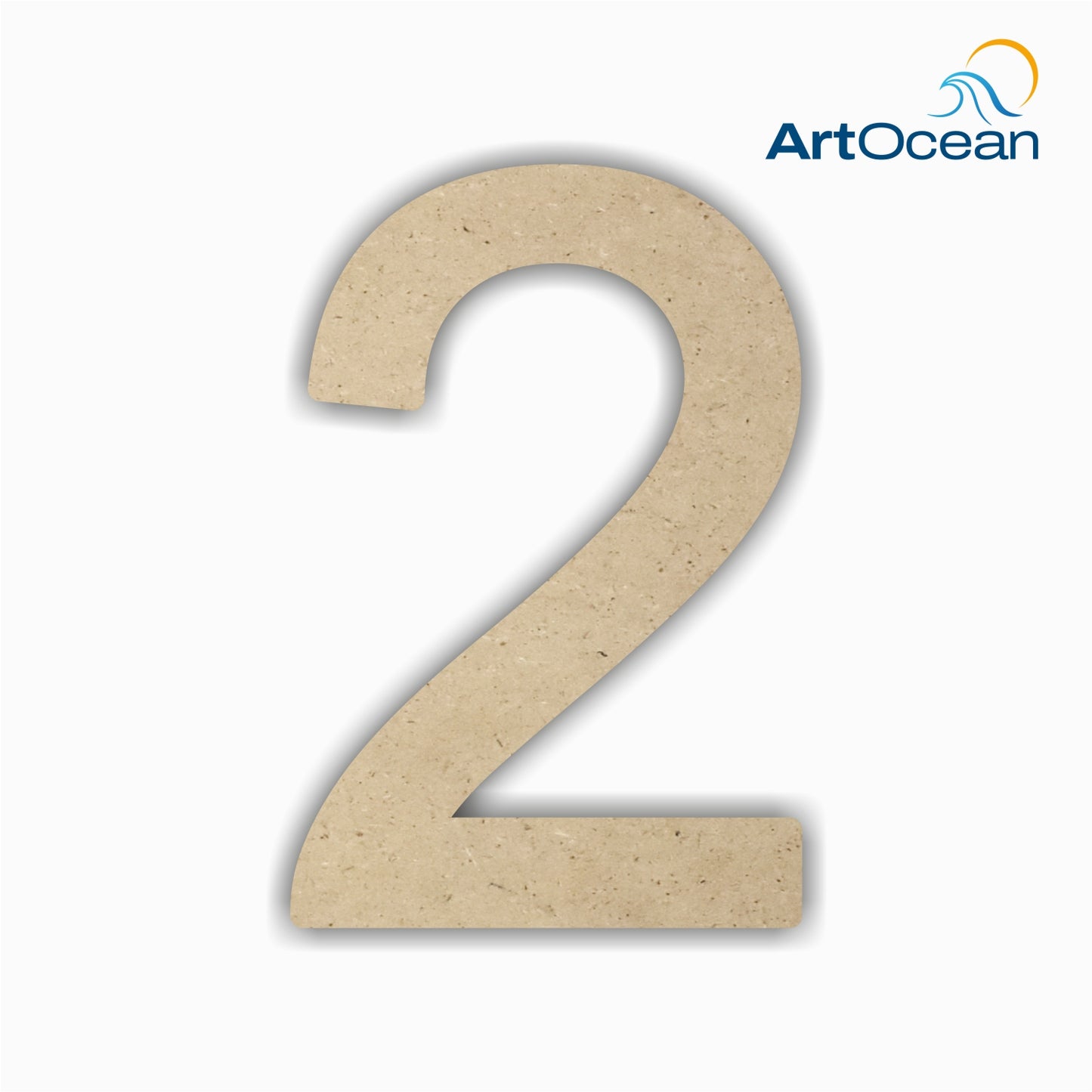 0 to 9 MDF Number Cut-Outs