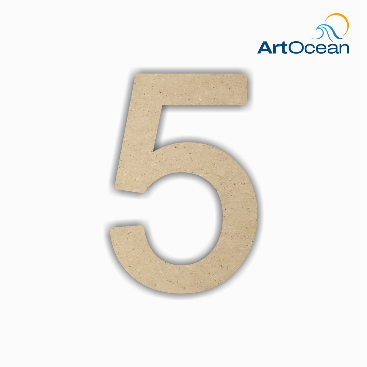 0 to 9 MDF Number Cut-Outs