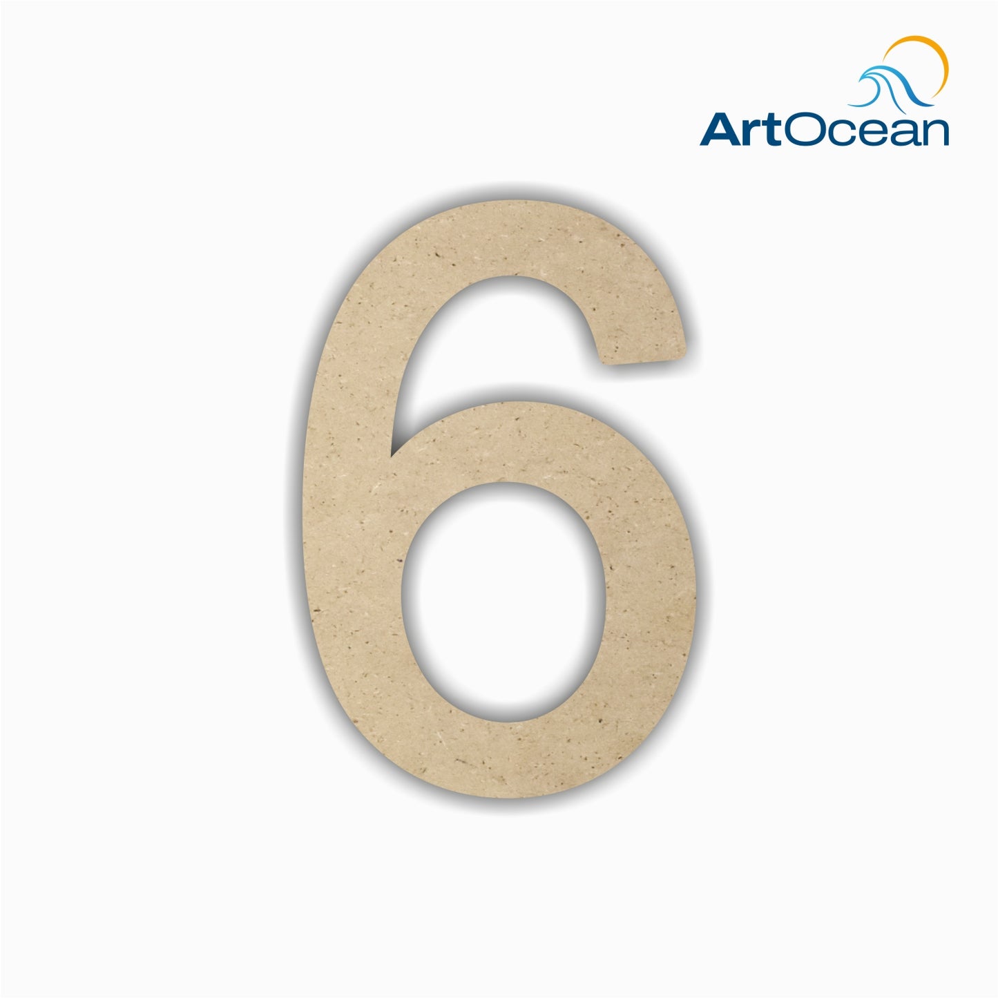 0 to 9 MDF Number Cut-Outs
