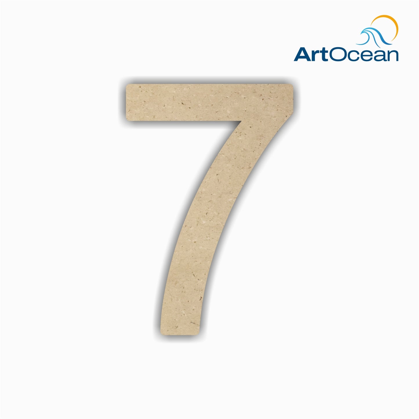 0 to 9 MDF Number Cut-Outs