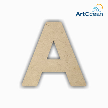 A to Z MDF Letters Cut-Outs