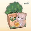 DIY Pre-Marked Cute Bear Desk Organizer Painting Kit 7+