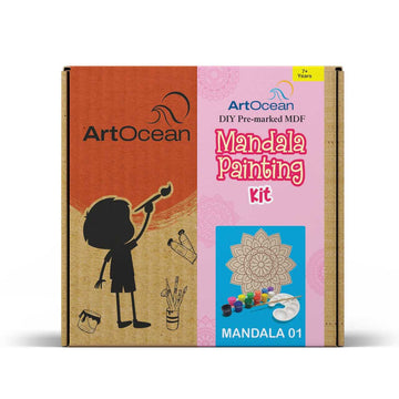 DIY Pre-marked Mandala Art Painting Kit