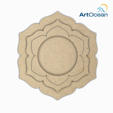 Pre-marked MDF Multi-Layer Tea Light Holder_1