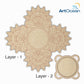 Pre-marked MDF Multi-Layer Tea Light Holder_3