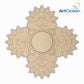 Pre-marked MDF Multi-Layer Tea Light Holder_3