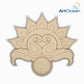 Pre-marked MDF Multi-Layer Tea Light Holder_4
