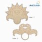 Pre-marked MDF Multi-Layer Tea Light Holder_4