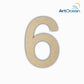 0 to 9 MDF Number Cut-Outs