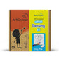 Cute Elephant pre-marked canvas color it kit