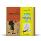 Cute Giraffe pre-marked canvas color it kit