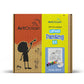 Cute Dinosaur pre-marked canvas color it kit