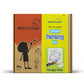 Cute Elephant pre-marked canvas color it kit