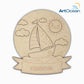 Boat Multi-Layer Customized Name Plate