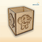 DIY Pre-marked MDF Pencil Stand Painting Kit
